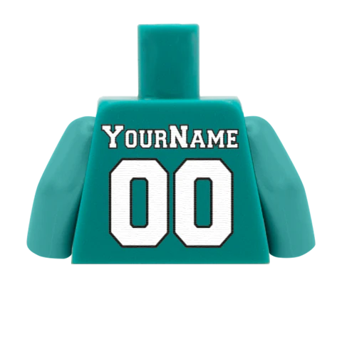Philadelphia Eagles (NFC) - Custom Design Minifigure Torso - Image 7