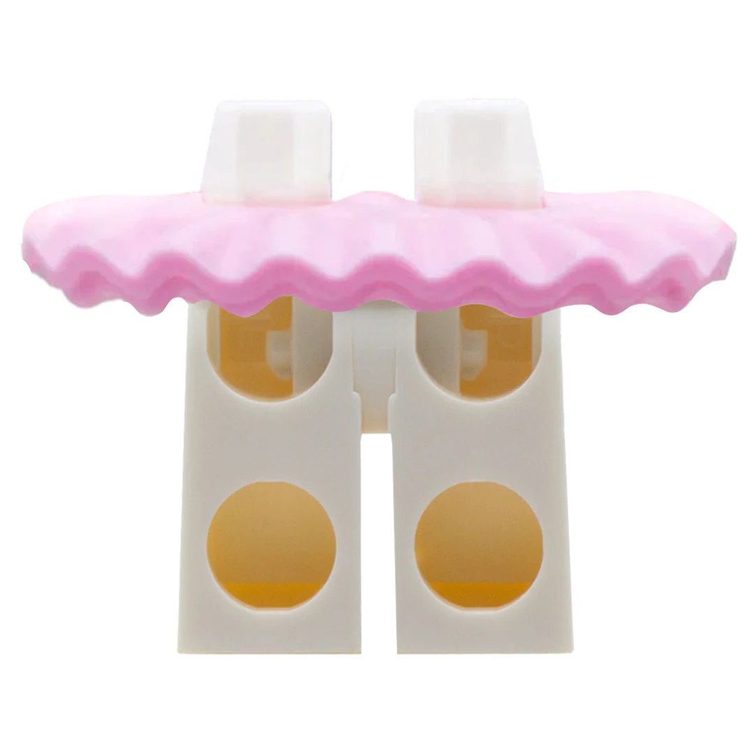 Pink Frilly Skirt - Minifigure Skirt - Image 2