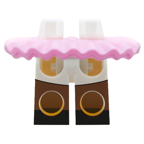 Pink Frilly Skirt With Shorts - Minifigure Skirt - Image 10