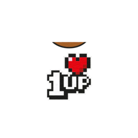 Pixel 1UP Graphic T-Shirt - Custom Design Minifigure Torso - Image 37