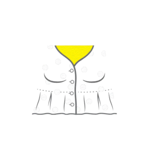 Polka Dot Blouse - Custom Design Minifigure Torso - Image 32