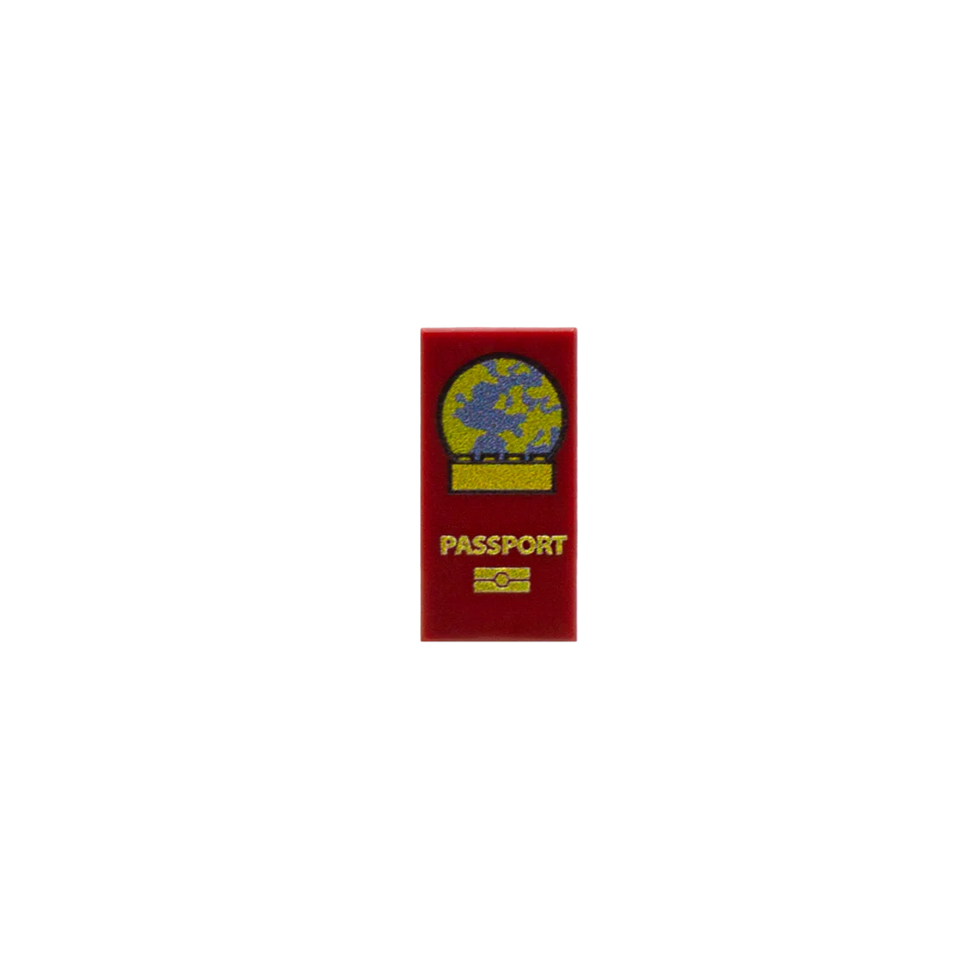 Pretend Passport - Custom LEGO Minifigure Accessory - Image 3