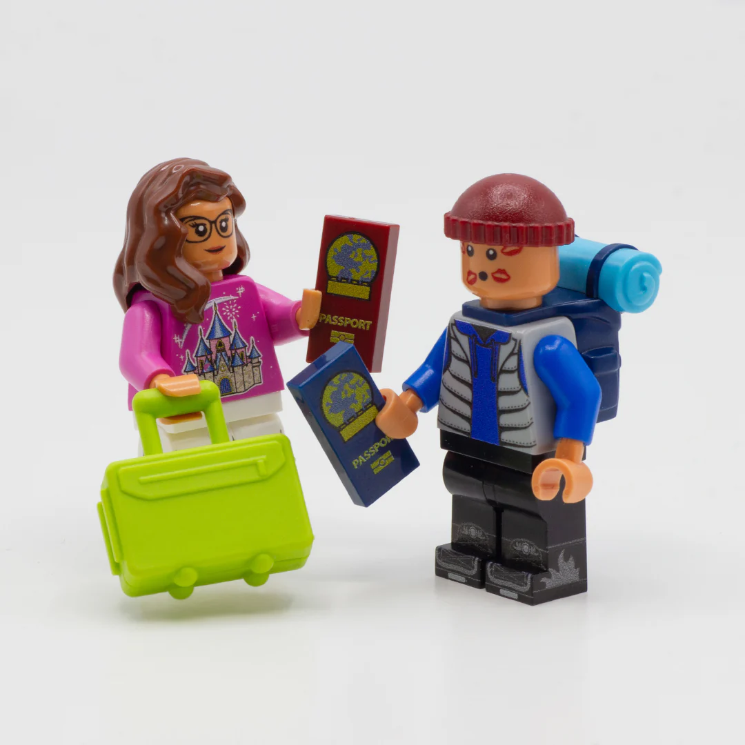 Pretend Passport - Custom LEGO Minifigure Accessory - Image 4