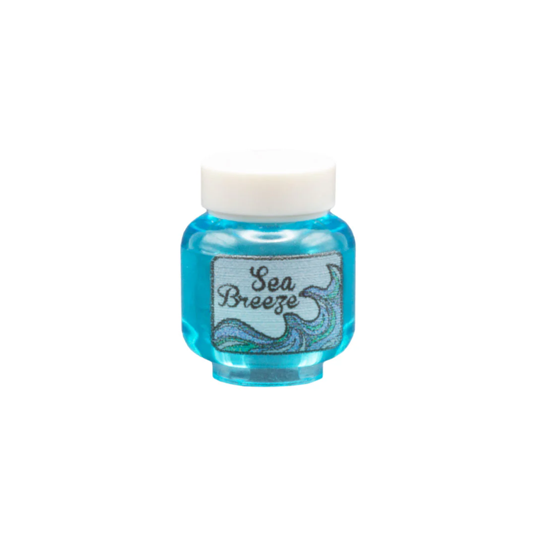 Pretend "Scented Candle" (Various Colours and Scents) - Custom Design Brick and 1 x 1 Round Tile (Plastic Toy) - Image 2