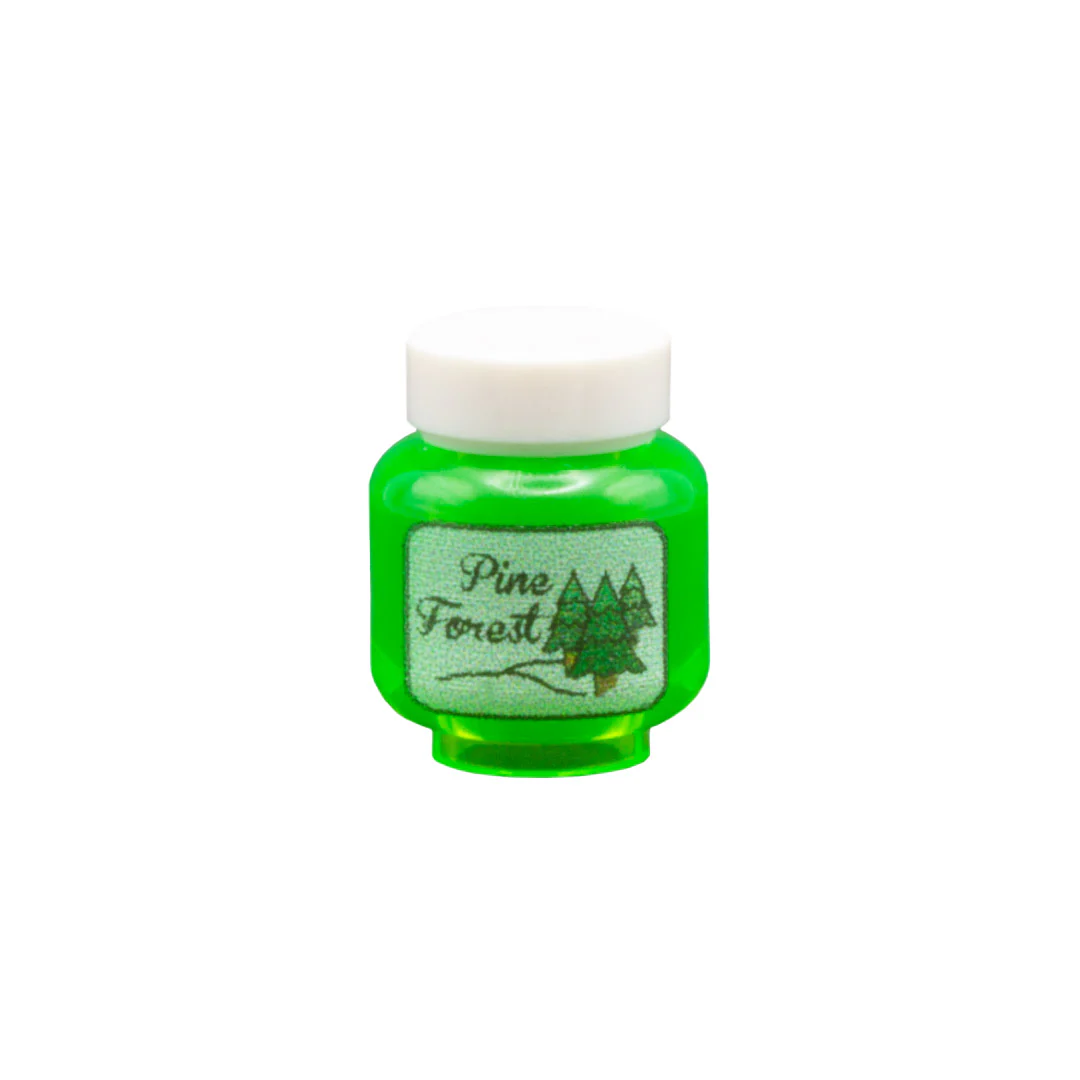 Pretend "Scented Candle" (Various Colours and Scents) - Custom Design Brick and 1 x 1 Round Tile (Plastic Toy) - Image 4