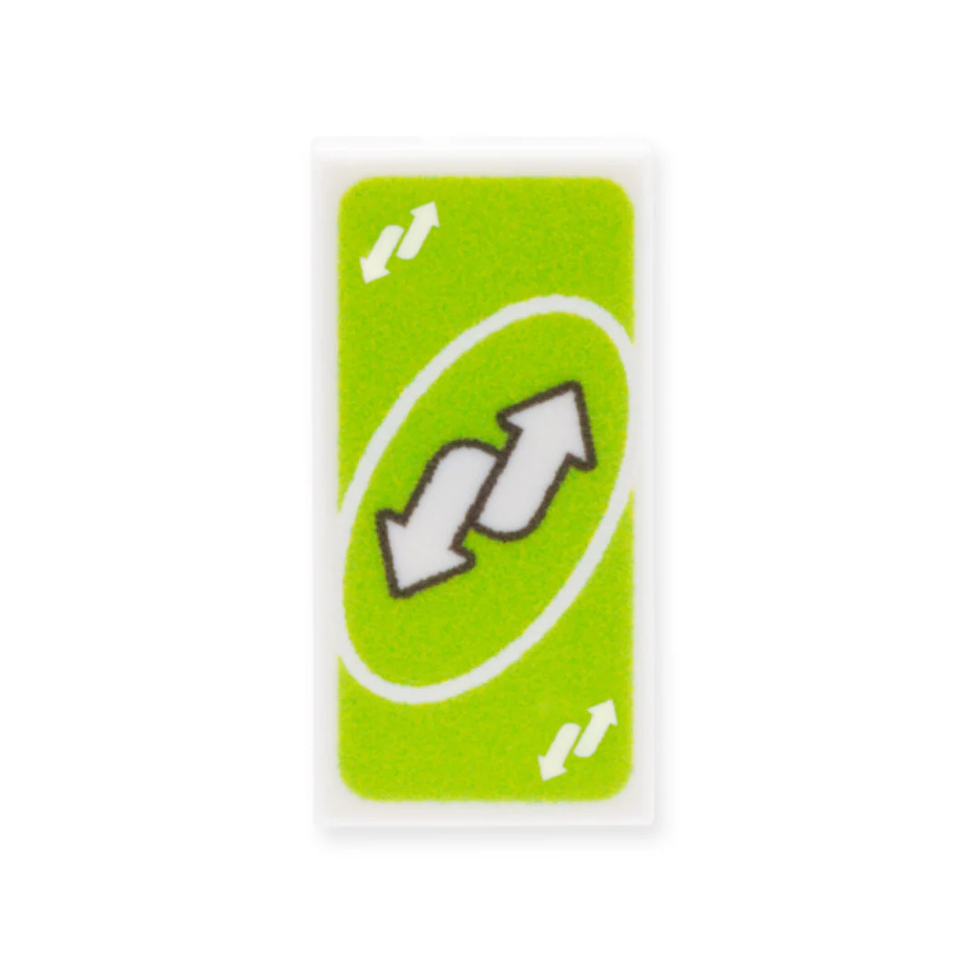 Pretend UNO Playing Card Set - Custom Design Tiles - Image 2