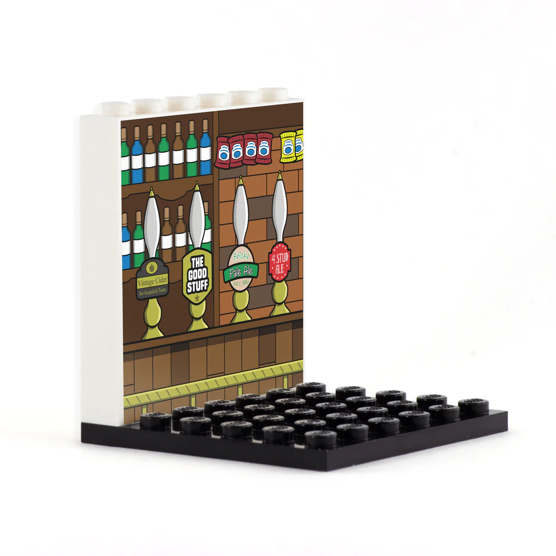 Pub Back Panel - Custom Design Display Panel and Stand - Image 2