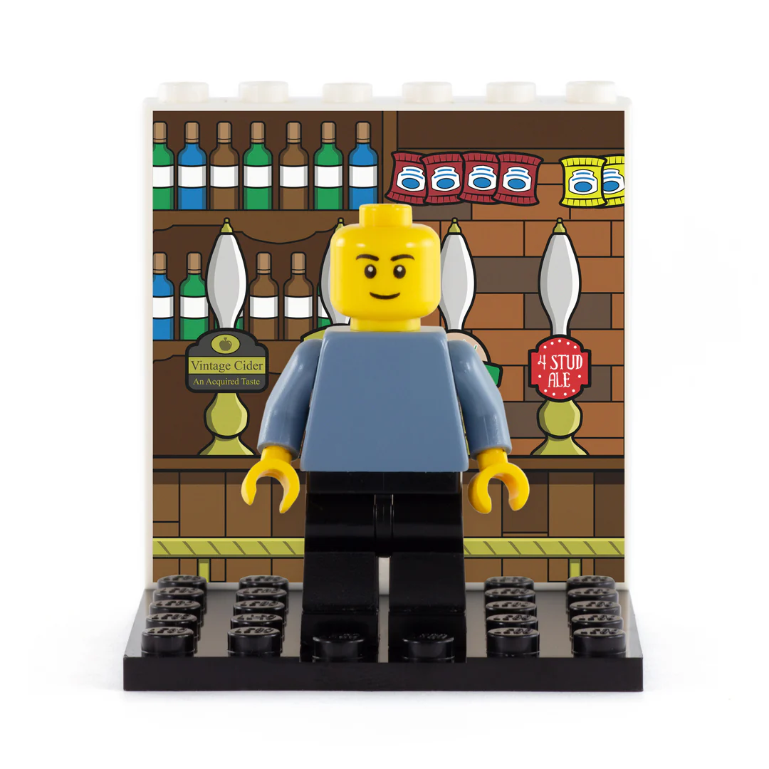 Pub Back Panel - Custom Design Display Panel and Stand - Image 3