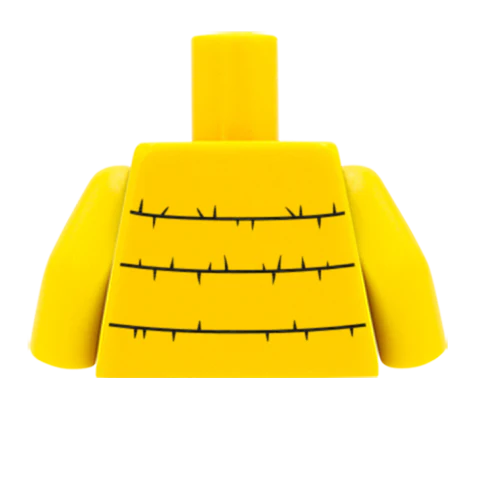 Puffer Coat - Custom Design Minifigure Torso - Image 61