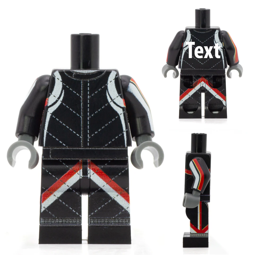 Racing Suit - Custom Design Minifigure Outfit - Image 2