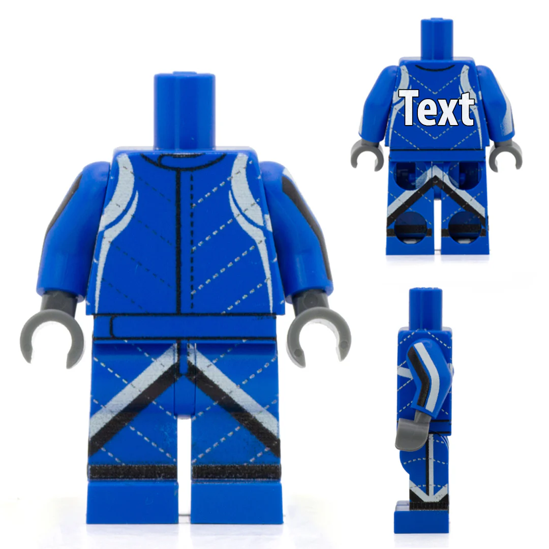Racing Suit - Custom Design Minifigure Outfit - Image 3