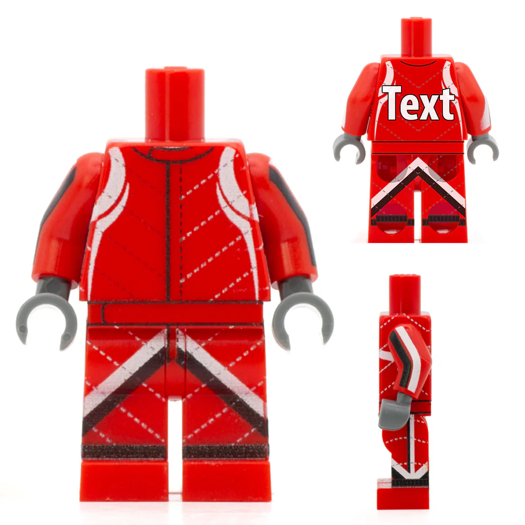 Racing Suit - Custom Design Minifigure Outfit - Image 5
