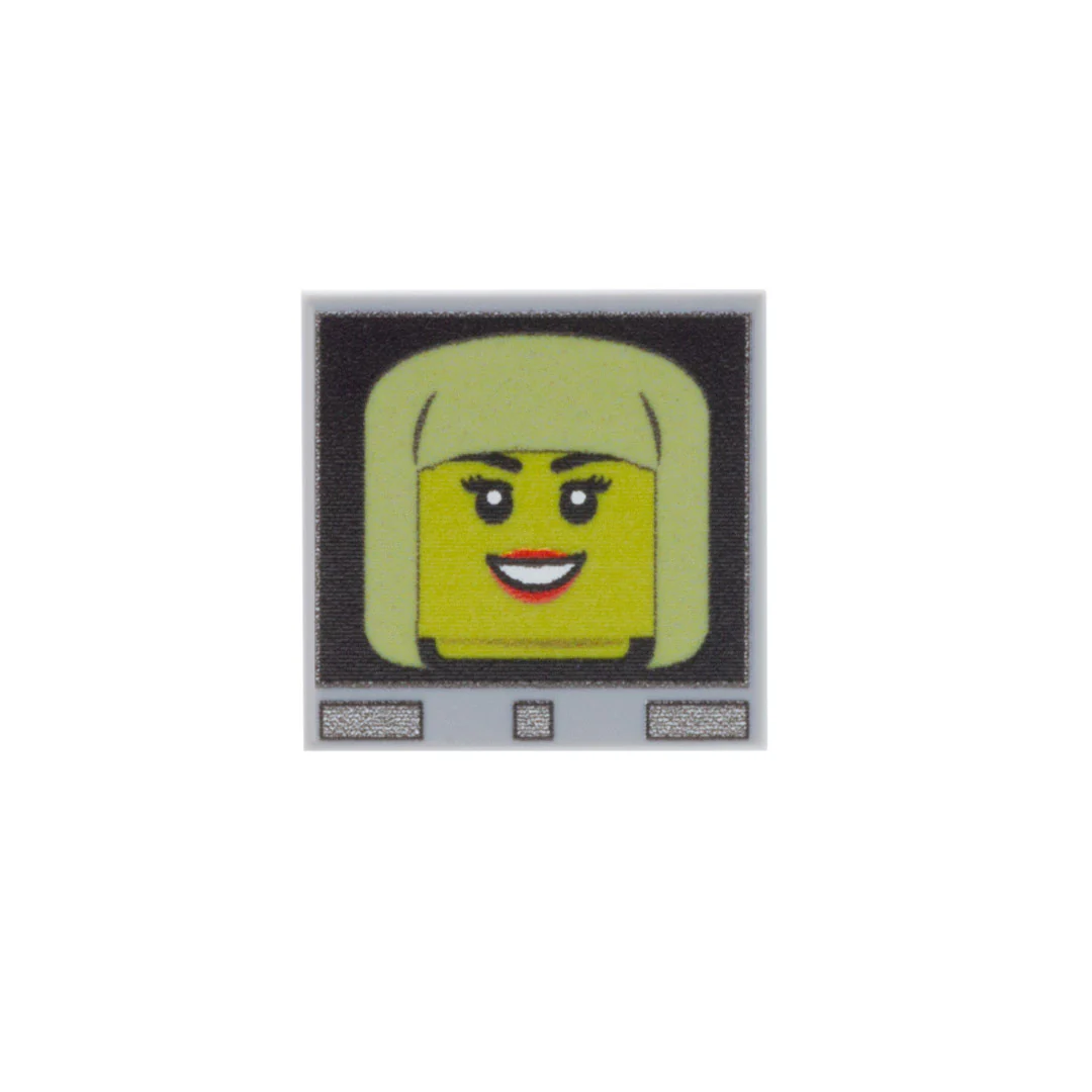 Red Dwarf's Holly/Hilly - Custom LEGO Tile - Image 5