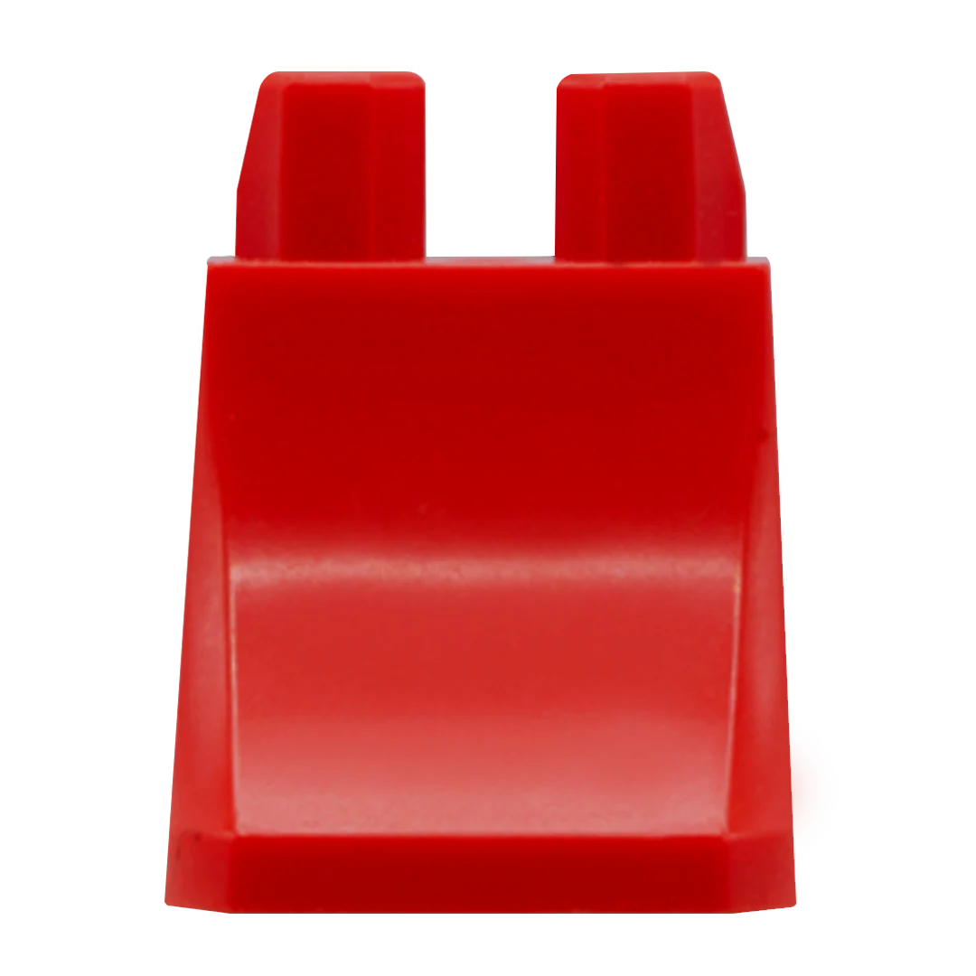 Red Vintage Dress Skirt - Custom Design Lego Brick Skirt - Image 2