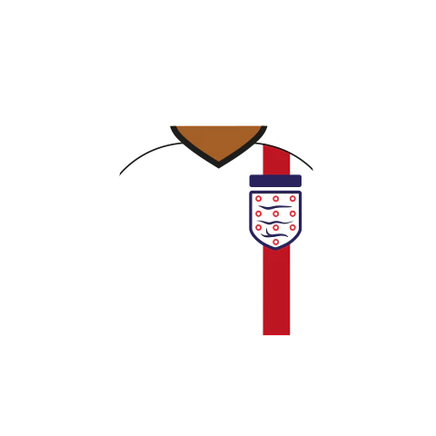 Retro England 2002 World Cup Shirt - Custom Design Minifigure Torso - Image 4