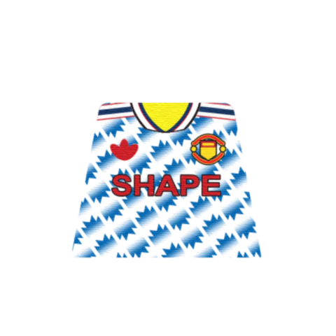 Retro Manchester United 1990/91 Away Shirt - Custom Design Minifigure Torso - Image 3