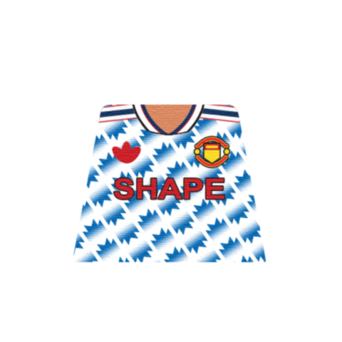 Retro Manchester United 1990/91 Away Shirt - Custom Design Minifigure Torso - Image 7