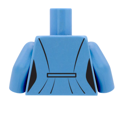 Riding Jacket - Custom Design Minifigure Torso - Image 46