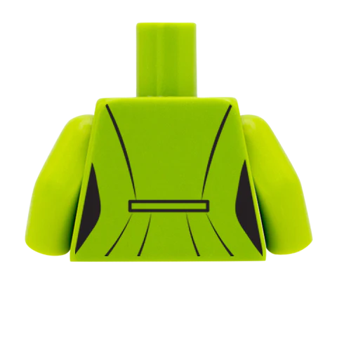 Riding Jacket - Custom Design Minifigure Torso - Image 49
