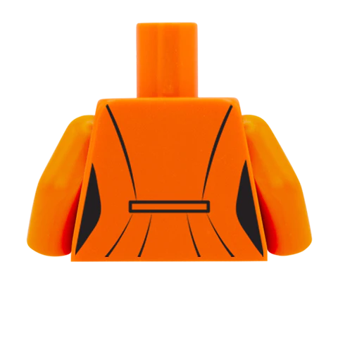 Riding Jacket - Custom Design Minifigure Torso - Image 51