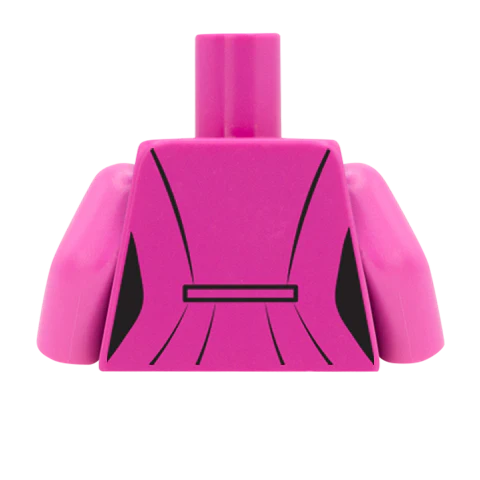 Riding Jacket - Custom Design Minifigure Torso - Image 53