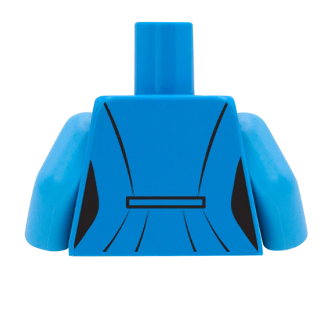 Riding Jacket - Custom Design Minifigure Torso - Image 57