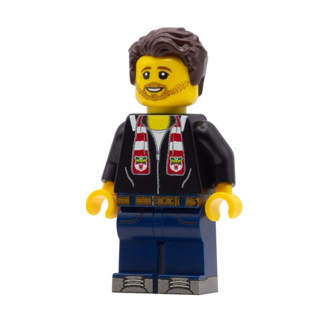 Ryan and Rob (Wrexham Owners) - Custom Design Minifigure - Image 6