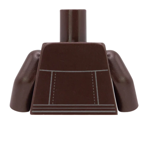 Roll Neck Jumper with Jacket - Custom Design Minifigure Torso - Image 40