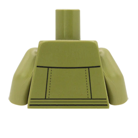 Roll Neck Jumper with Jacket - Custom Design Minifigure Torso - Image 47