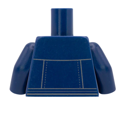 Roll Neck Jumper with Jacket - Custom Design Minifigure Torso - Image 52