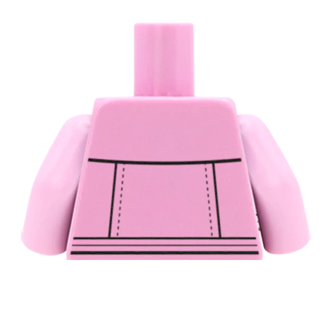 Roll Neck Jumper with Jacket - Custom Design Minifigure Torso - Image 54