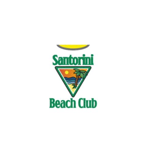 Santorini Beach Club T-Shirt - Custom Design Minifigure Torso - Image 21