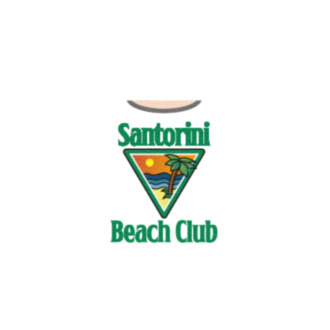 Santorini Beach Club T-Shirt - Custom Design Minifigure Torso - Image 23