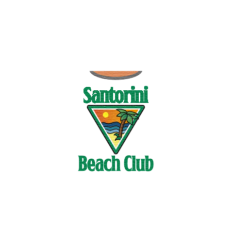 Santorini Beach Club T-Shirt - Custom Design Minifigure Torso - Image 25