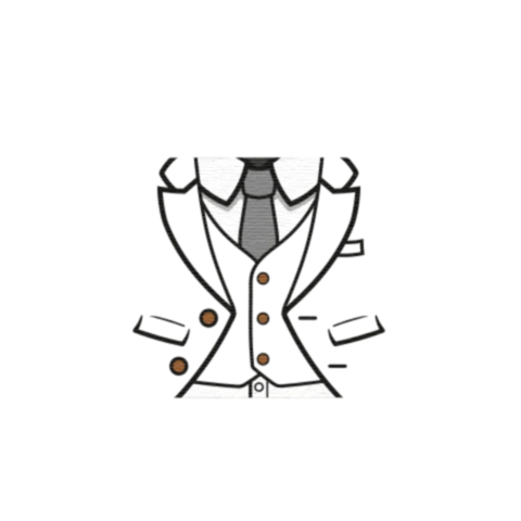 Scottish Tuxedo With Waistcoat and Tie - Custom Design Minifigure Torso - Image 30