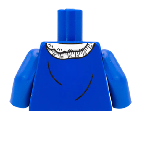 Seamstress Work Top - Custom Design Minifigure Torso - Image 42