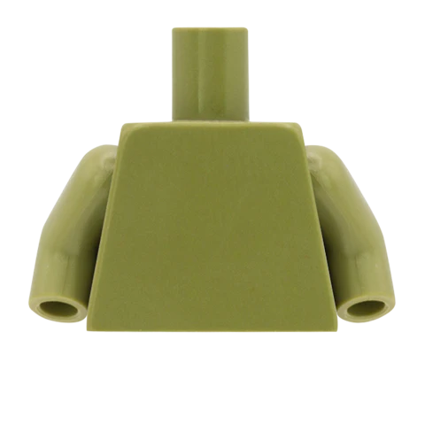 Shirt with Bow Tie and Braces (Change Colour of Bowtie and Braces) - Custom Design Minifigure Torso - Image 16