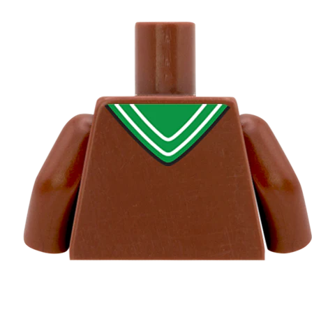 Shirt with Neckerchief - Custom Design Minifigure Torso - Image 38