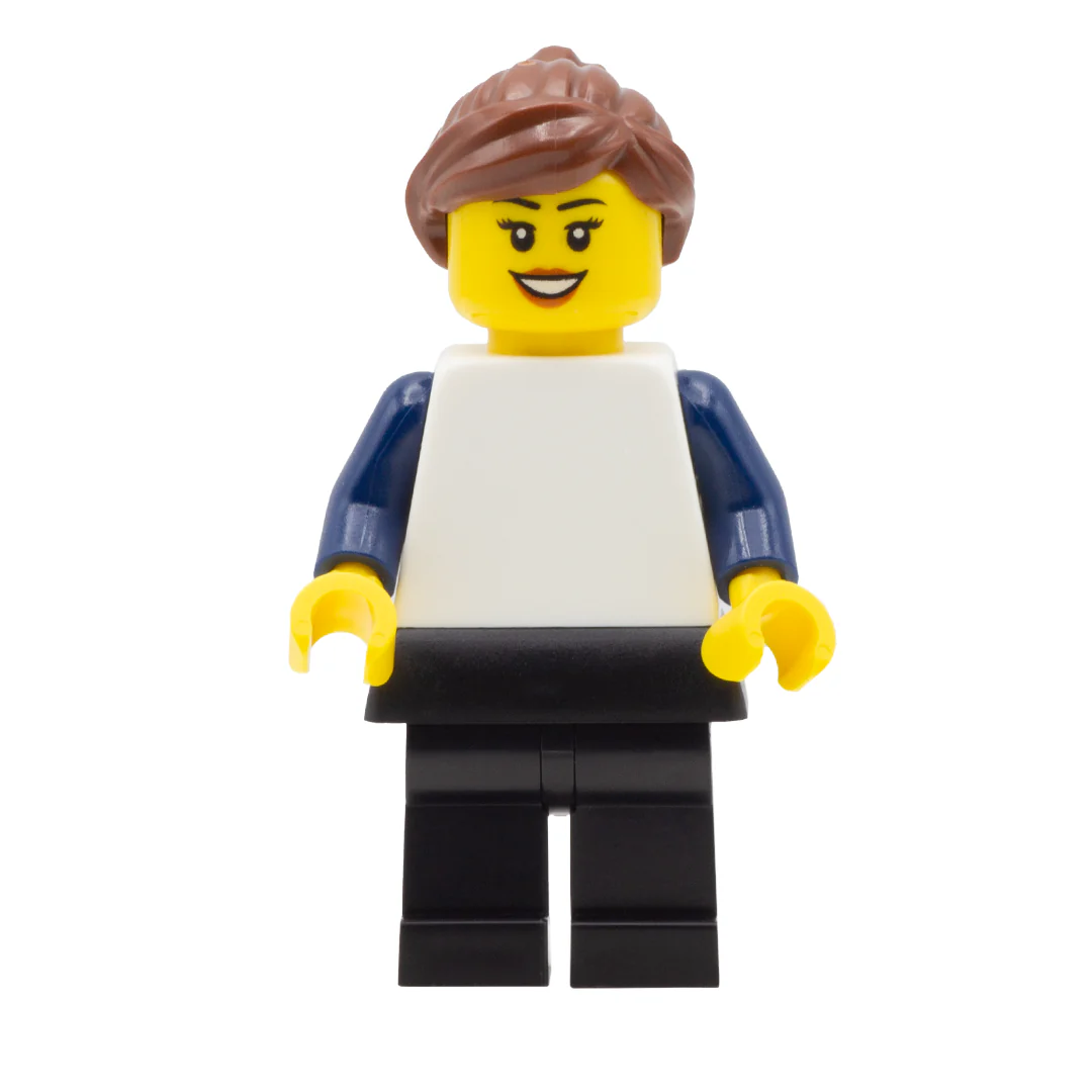 Black Short Skirt - Minifigure Skirt - Image 4