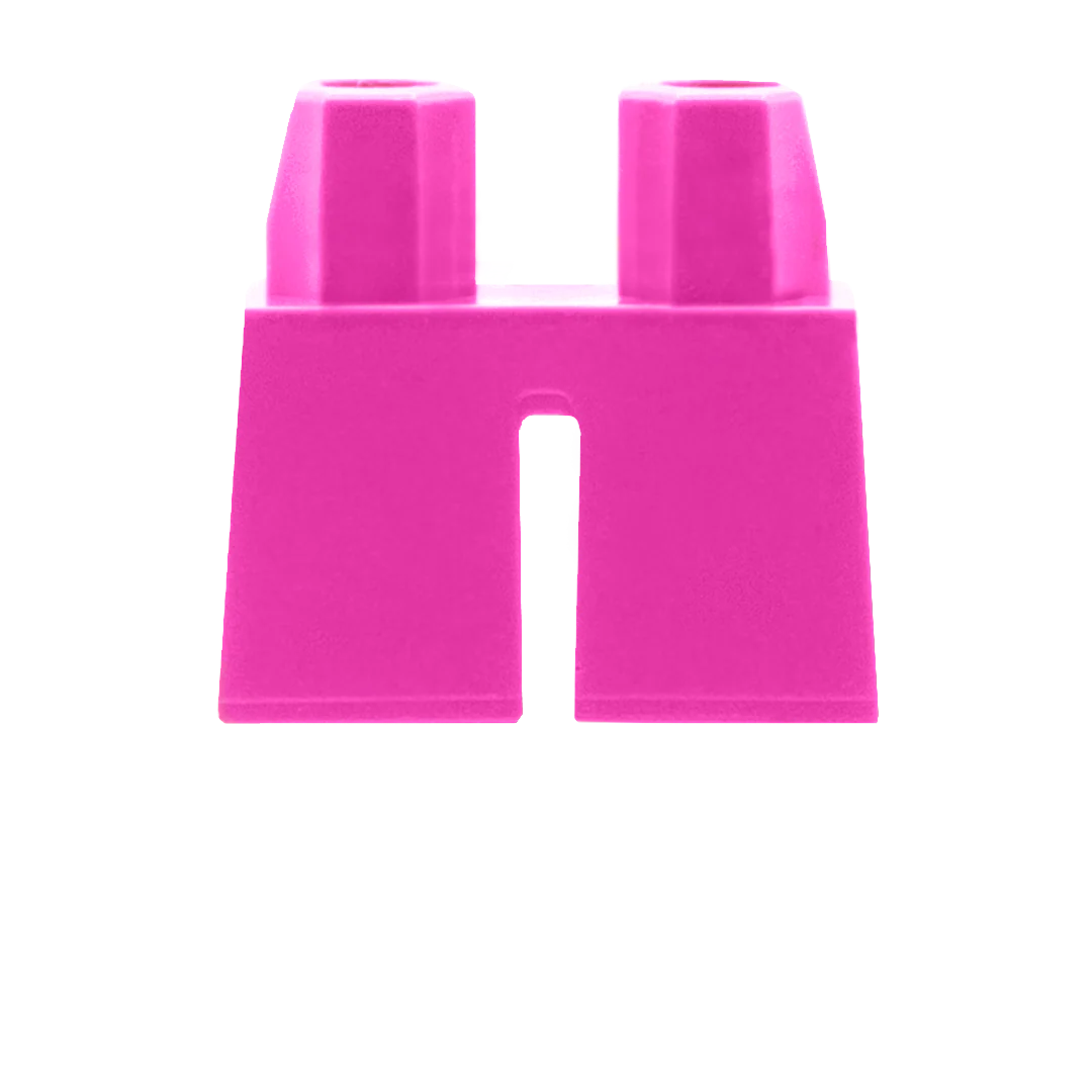 Short Pink Legs - LEGO Minifigure Legs - Image 2