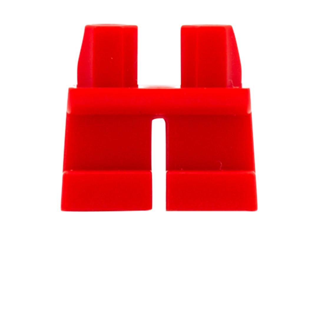 Short Red Legs - LEGO Minifigure Legs