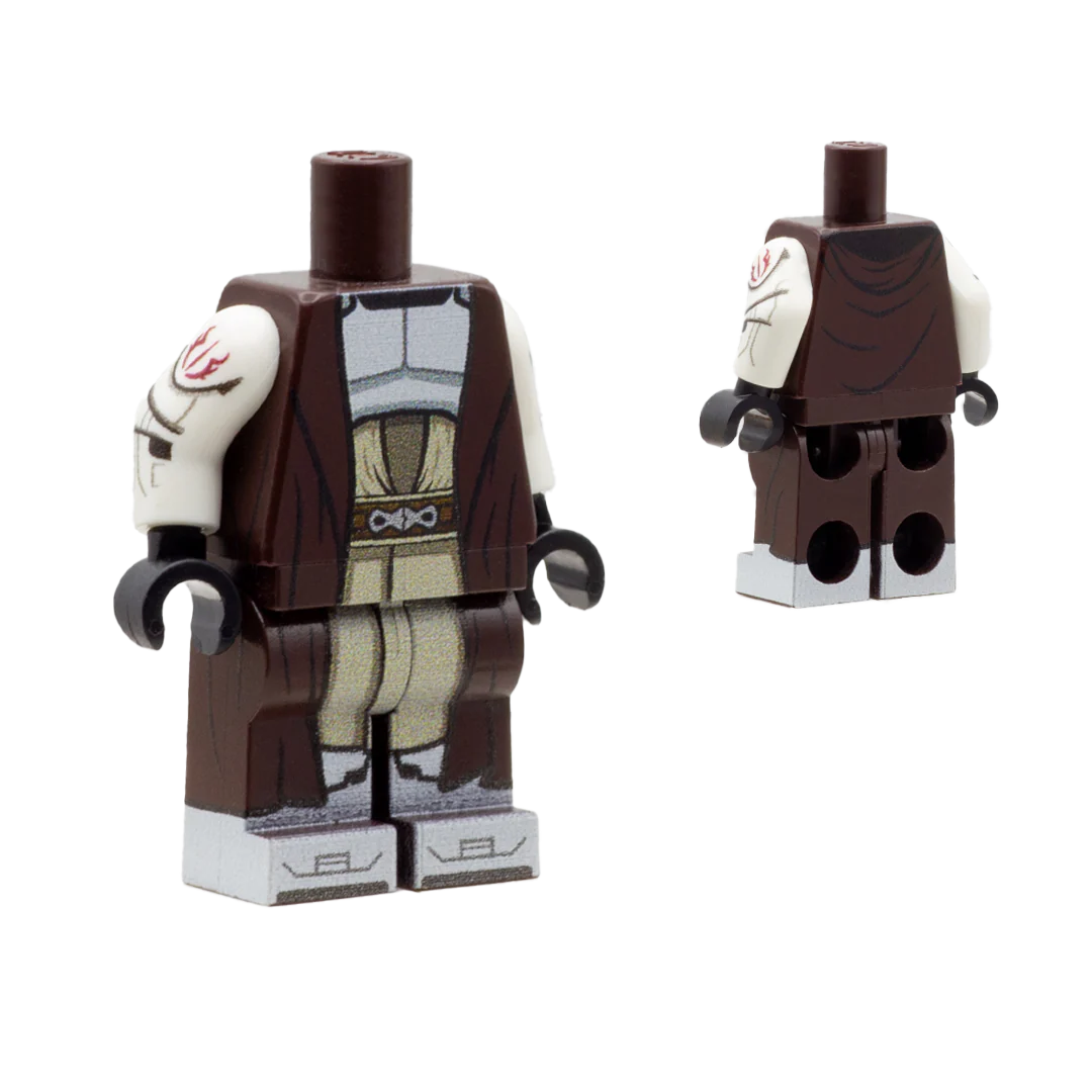 Space Wizard Full Robe with Chest Plate - Custom Design Minifigure Outfit - Image 2