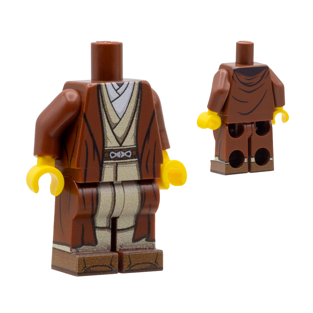 Space Wizard Layered Full Robe - Custom Design Minifigure Outfit