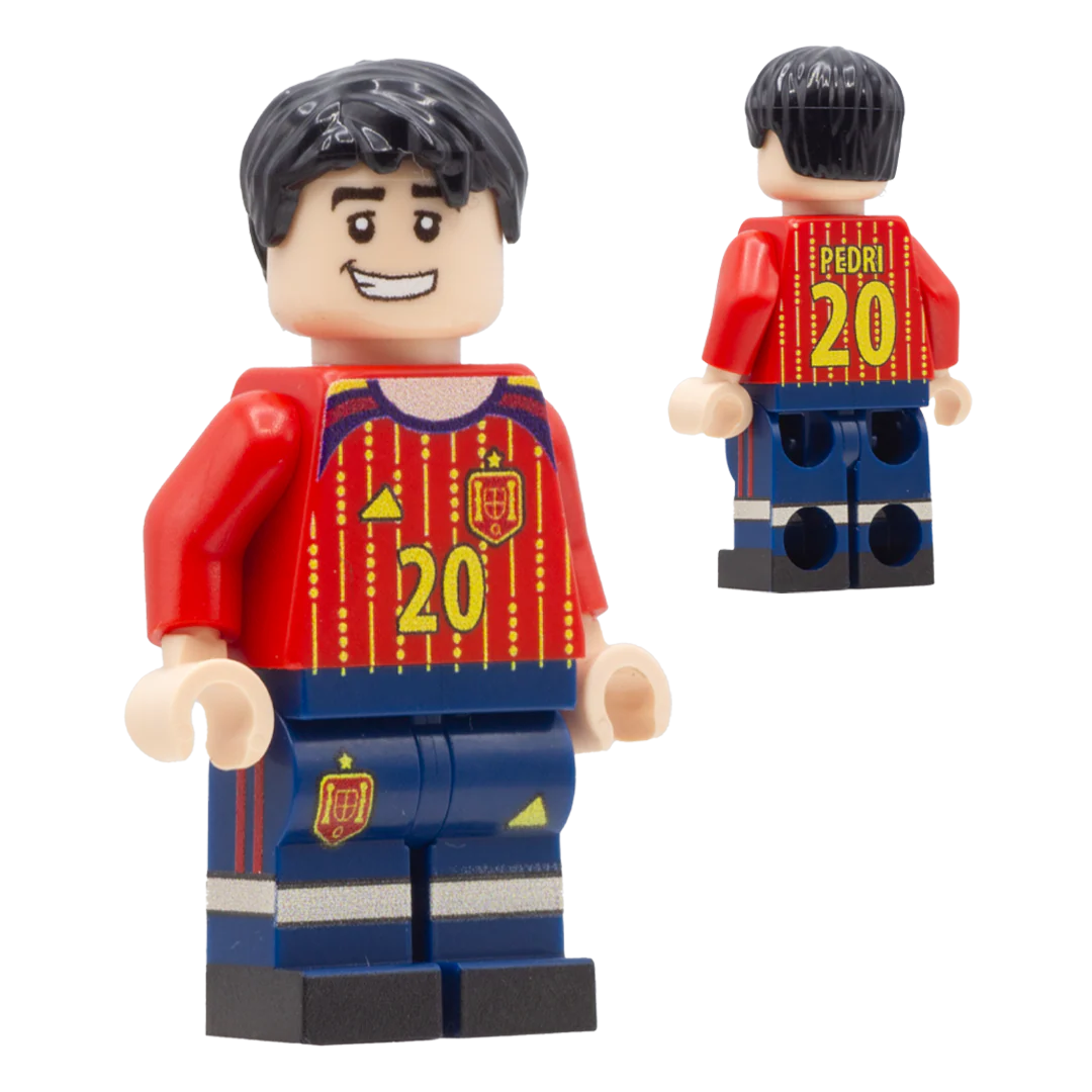 Spain Number 20 - Custom Design World Cup Minifigure