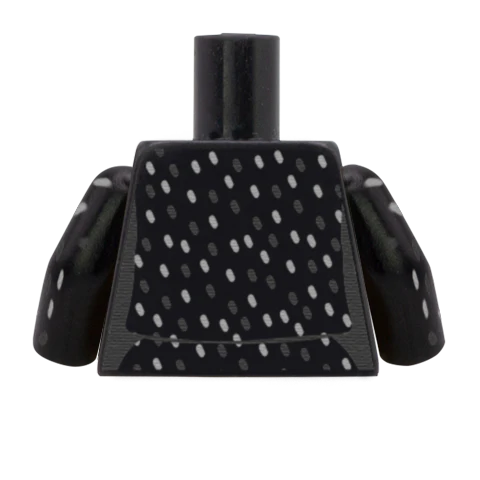 Spotty Maxi Dress Torso - Custom Design Minifigure Torso - Image 7