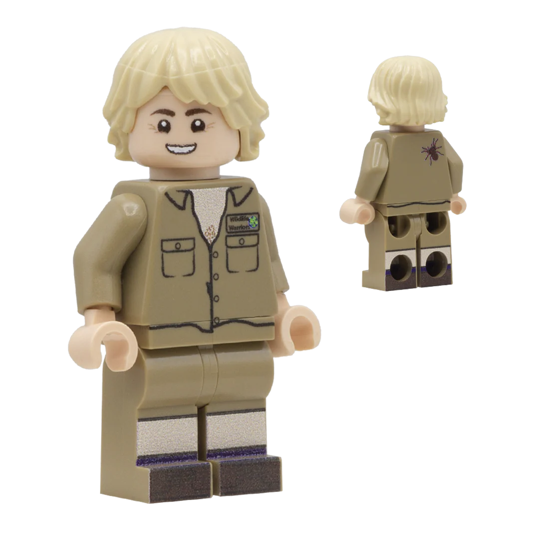 Steve Irwin - Custom Design Minifigure