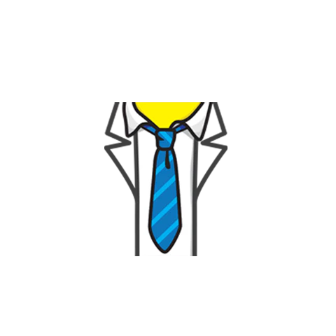 Suit with Casual Striped Tie - Custom Design Minifigure Torso - Image 31