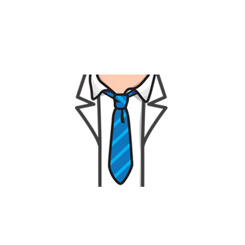 Suit with Casual Striped Tie - Custom Design Minifigure Torso - Image 33
