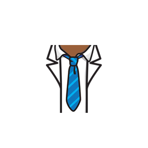 Suit with Casual Striped Tie - Custom Design Minifigure Torso - Image 36