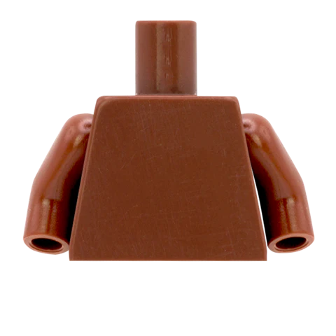 Suit with Casual Striped Tie - Custom Design Minifigure Torso - Image 7